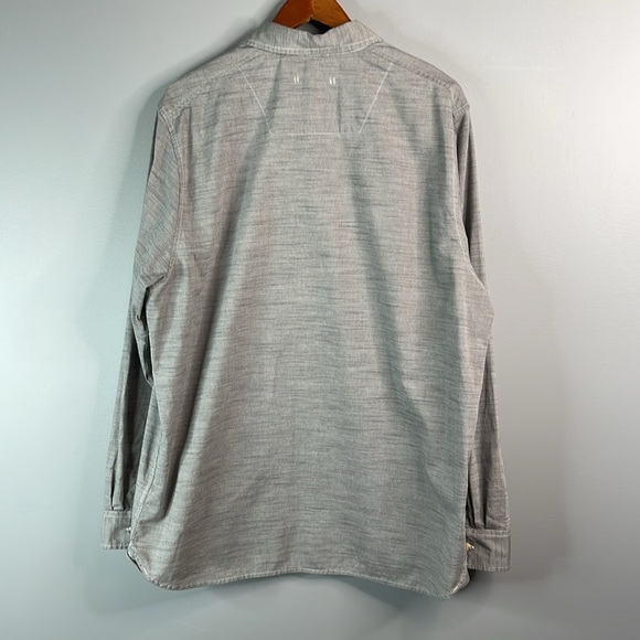 THE NORTH FACE Men’s Montgomery Long Sleeve Shirt High Rise Grey Button Up XL - Picture 10 of 16